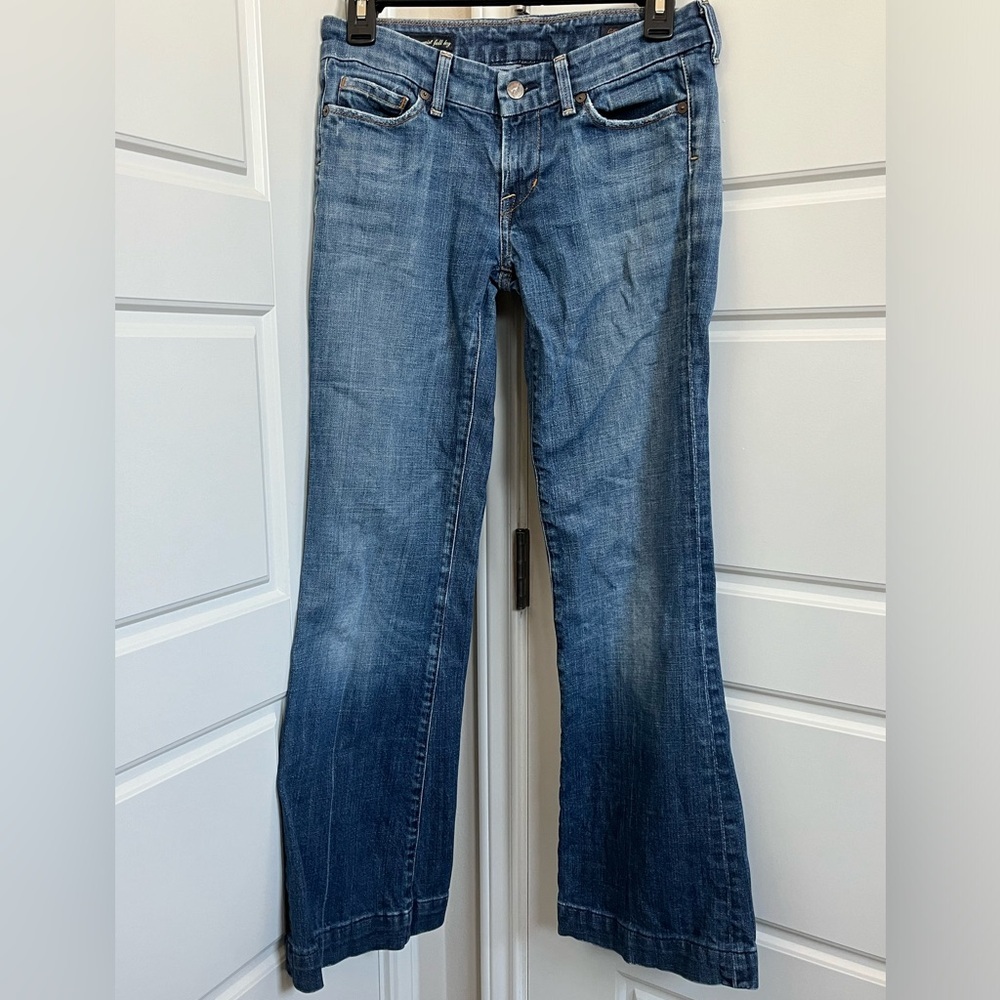 Citizens Of Humanity Classic Blue Wide Leg Jeans